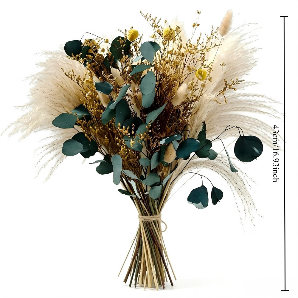 Bouquet di Erba della Pampas E - Eucalyptus Preserved recensione e prezzo